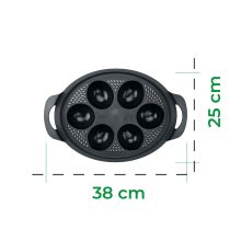 WM Forma 6 db buggyantott tojás készítéshez